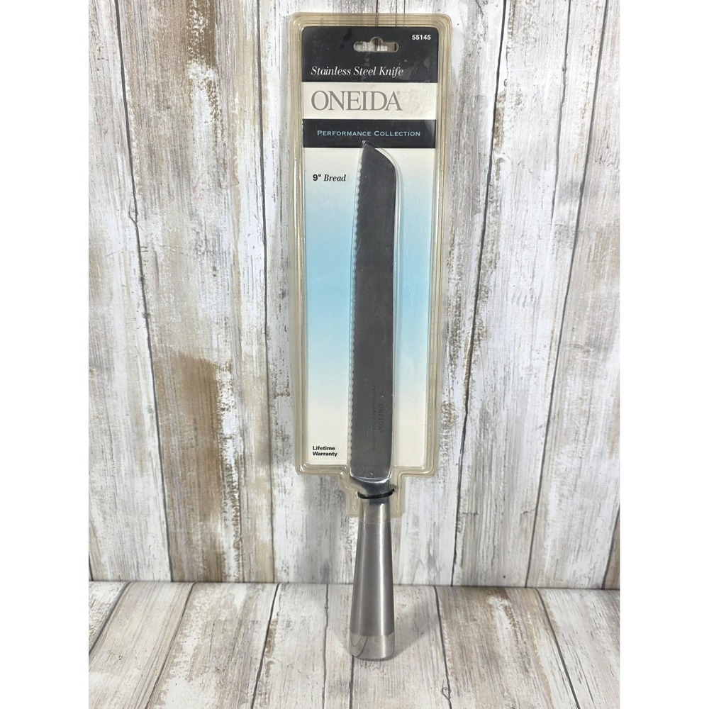 Oneida Performance Collection 9 inch Serrated Stainless Steel Bread Knife